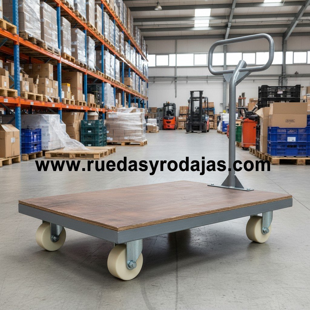 carros con ruedas de nylamid