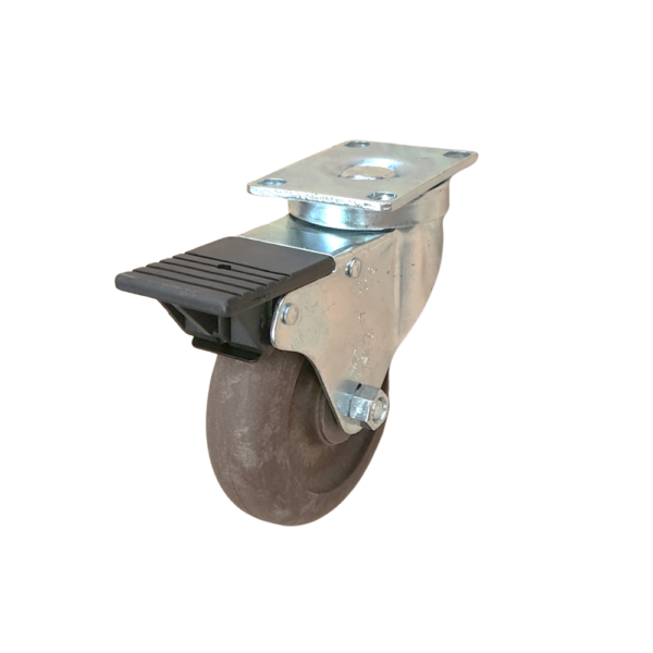 RODAJA GIRATORIA CON FRENO DE PEDAL TOTAL - MOD GLA 414 RF BR FP