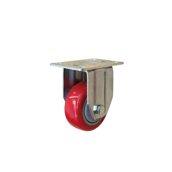 RODAJA FIJA SIN FRENO - MOD FLA 312 POLY RED