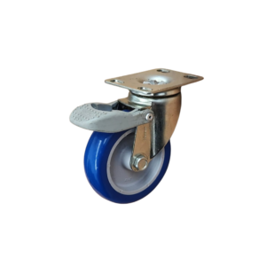 RODAJA GIRATORIA CON FRENO DE PEDAL - MOD GLAP 310 BLUE FP