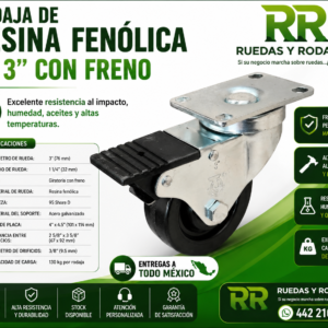 rodajas industriales fenolicas de 3 en mexico