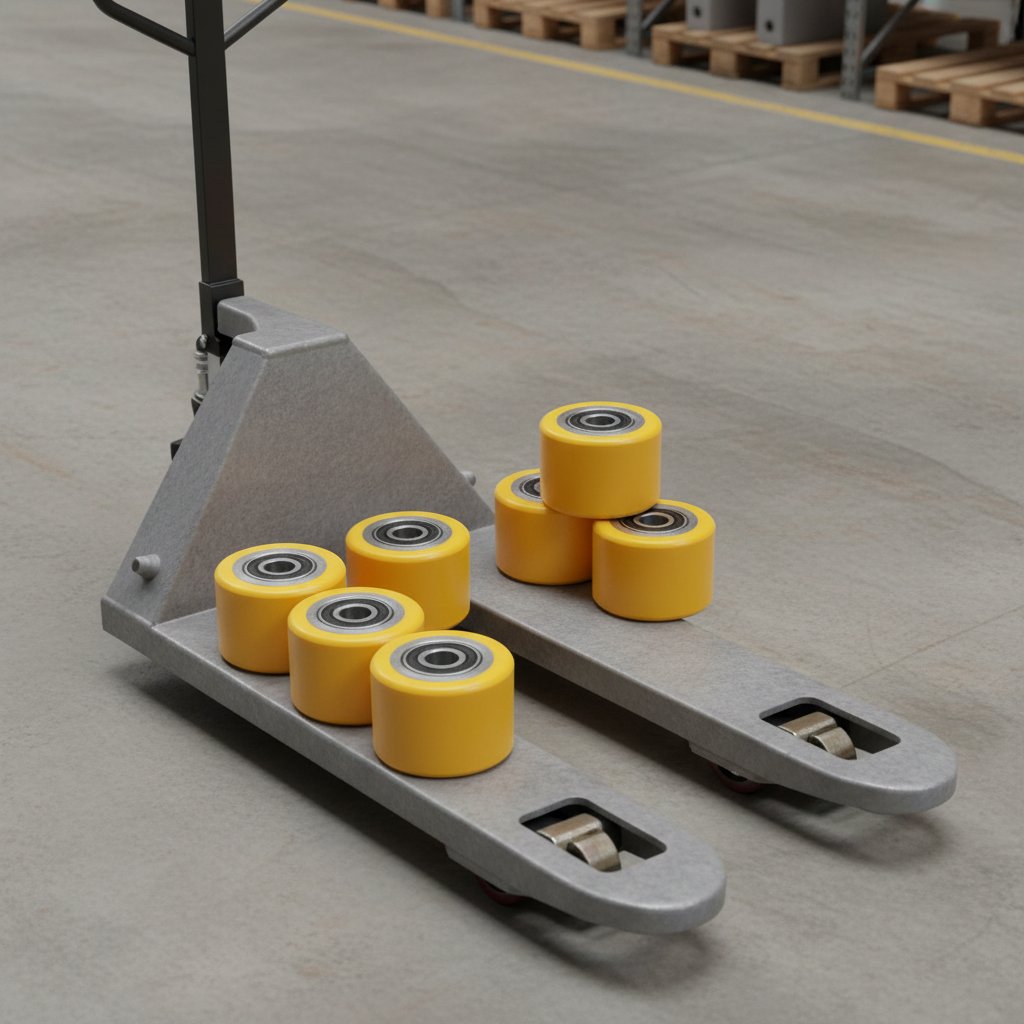rodillos de carga para pallet jack