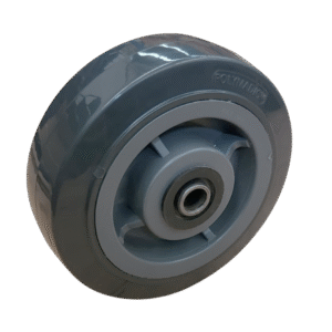 RUEDA SOLA POLIURETANO - MOD R 62 GRAY MR IMP
