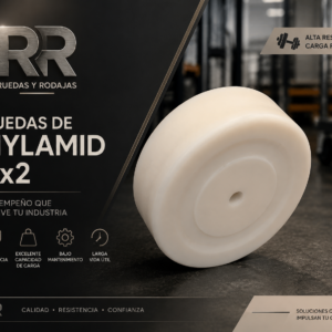 ruedas de nylamid de 6x2 en mexico