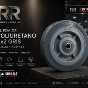 ruedas de poliuretano 6x2 cerca de mi