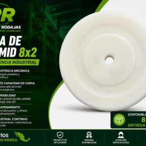 rueda nylamid 8x2 en mexico