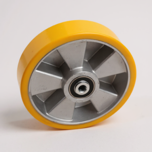 ruedas con nucleo de aluminio y poliuretano