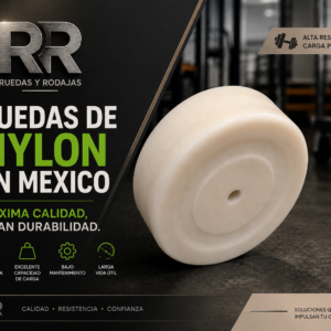 ruedas de nylon 6x2 en mexico