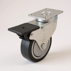 rodaja con freno de 4"