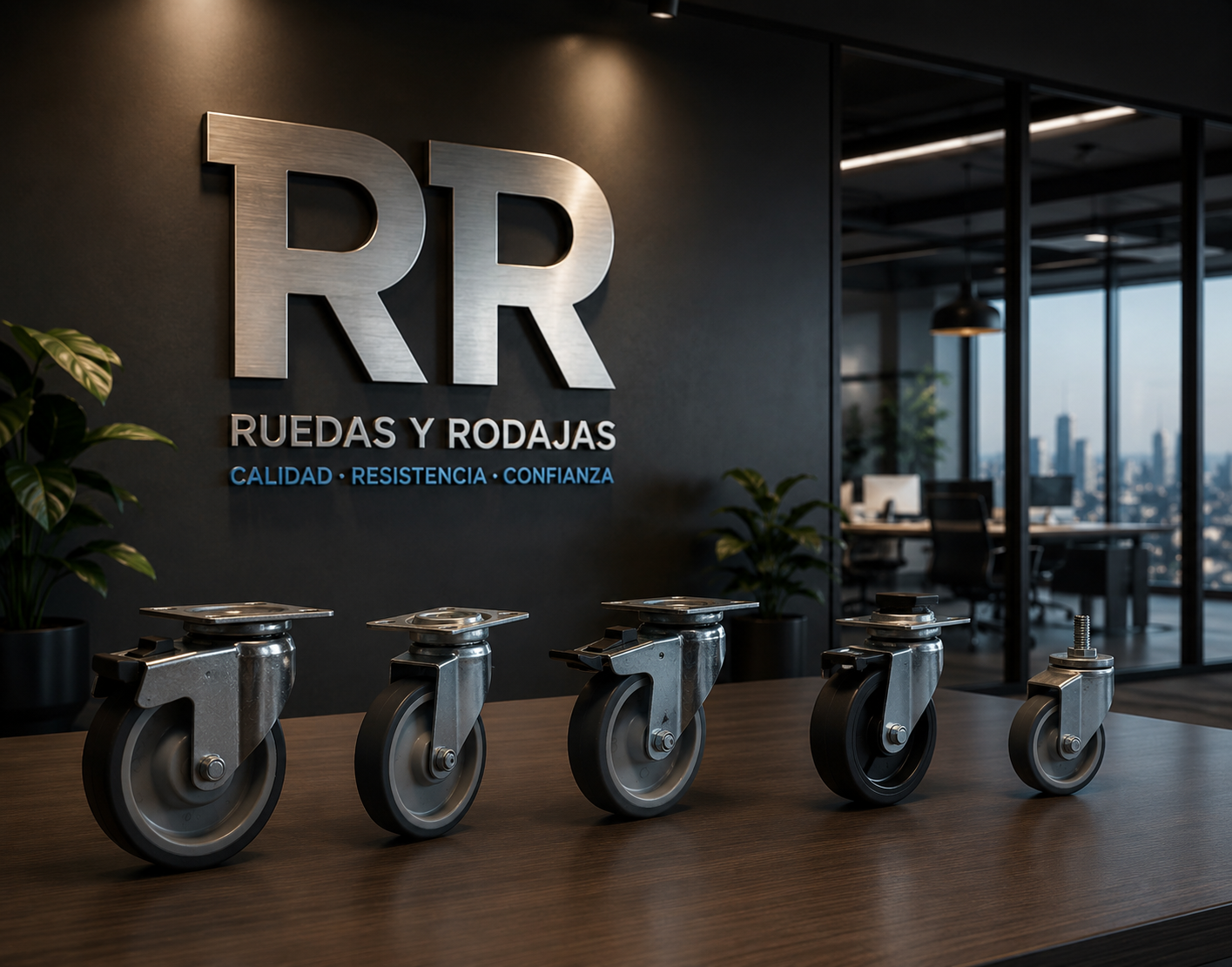 ruedas y rodajas cerca de mi