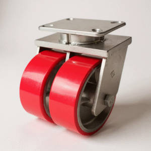rodaja para uso pesado con doble rueda, durable casters