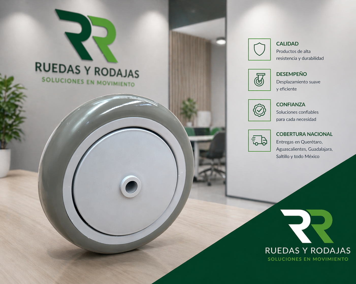 ruedas de autoservicio