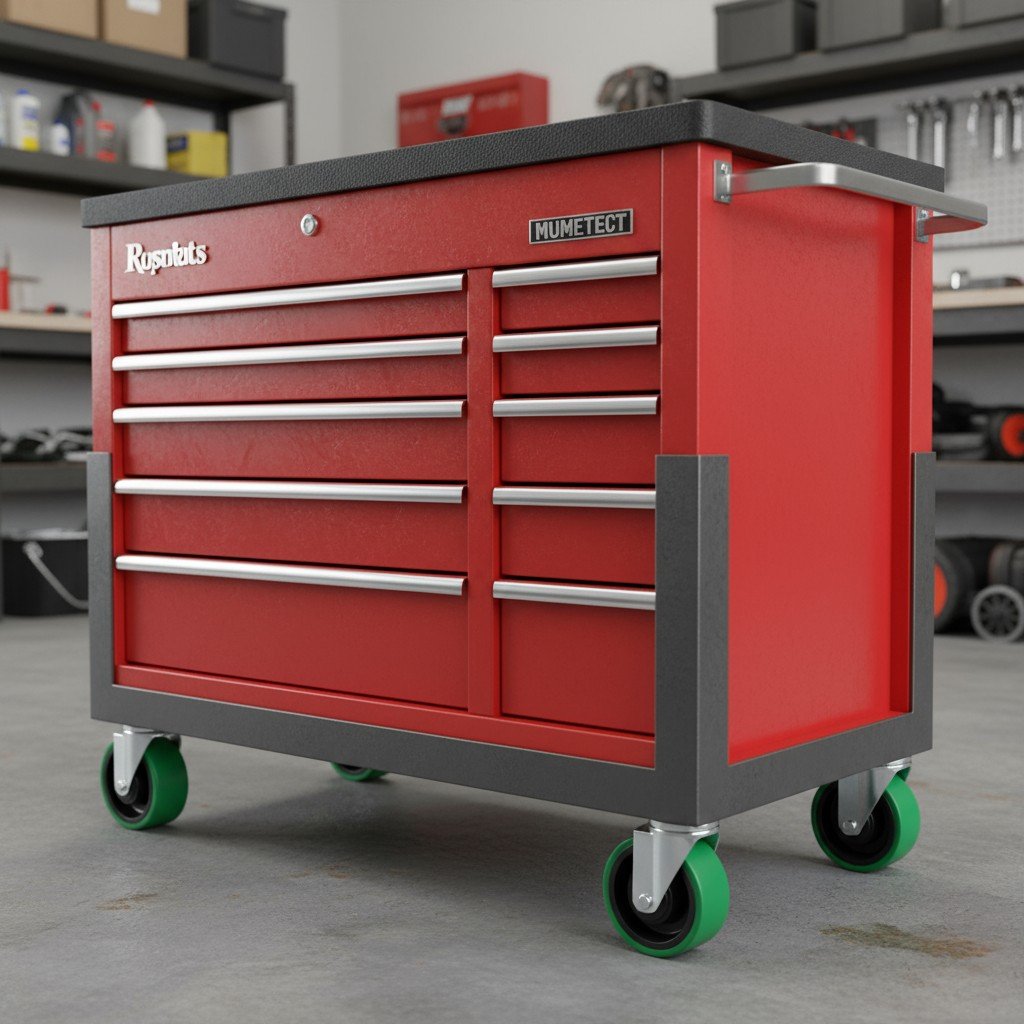 ruedas de nylon para carros de trabajo, uso industrial
