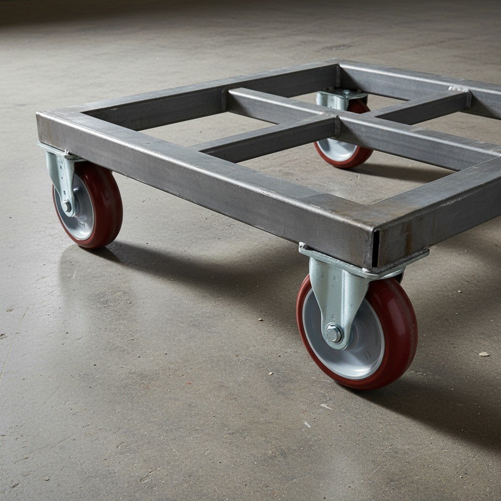 Ruedas de poliuretano para plataformas de carga