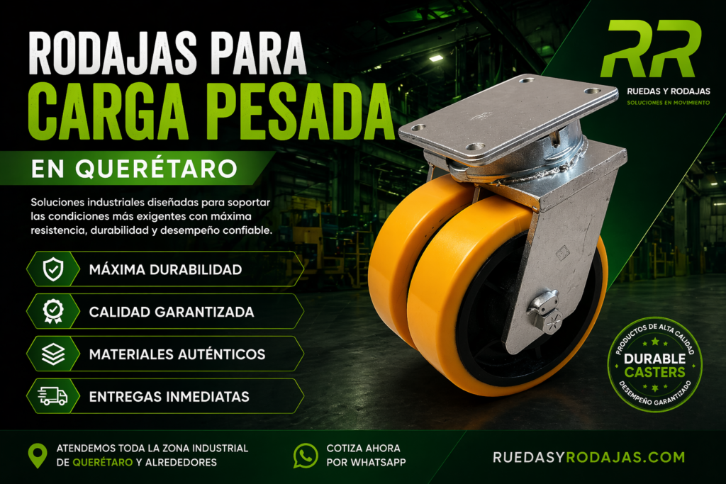 rodajas carga pesada queretaro