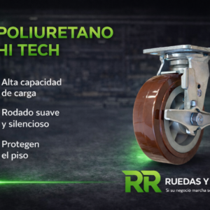 Rodajas de Poliuretano Hi-Tech en México