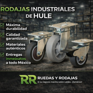 Rodajas Industriales de Hule