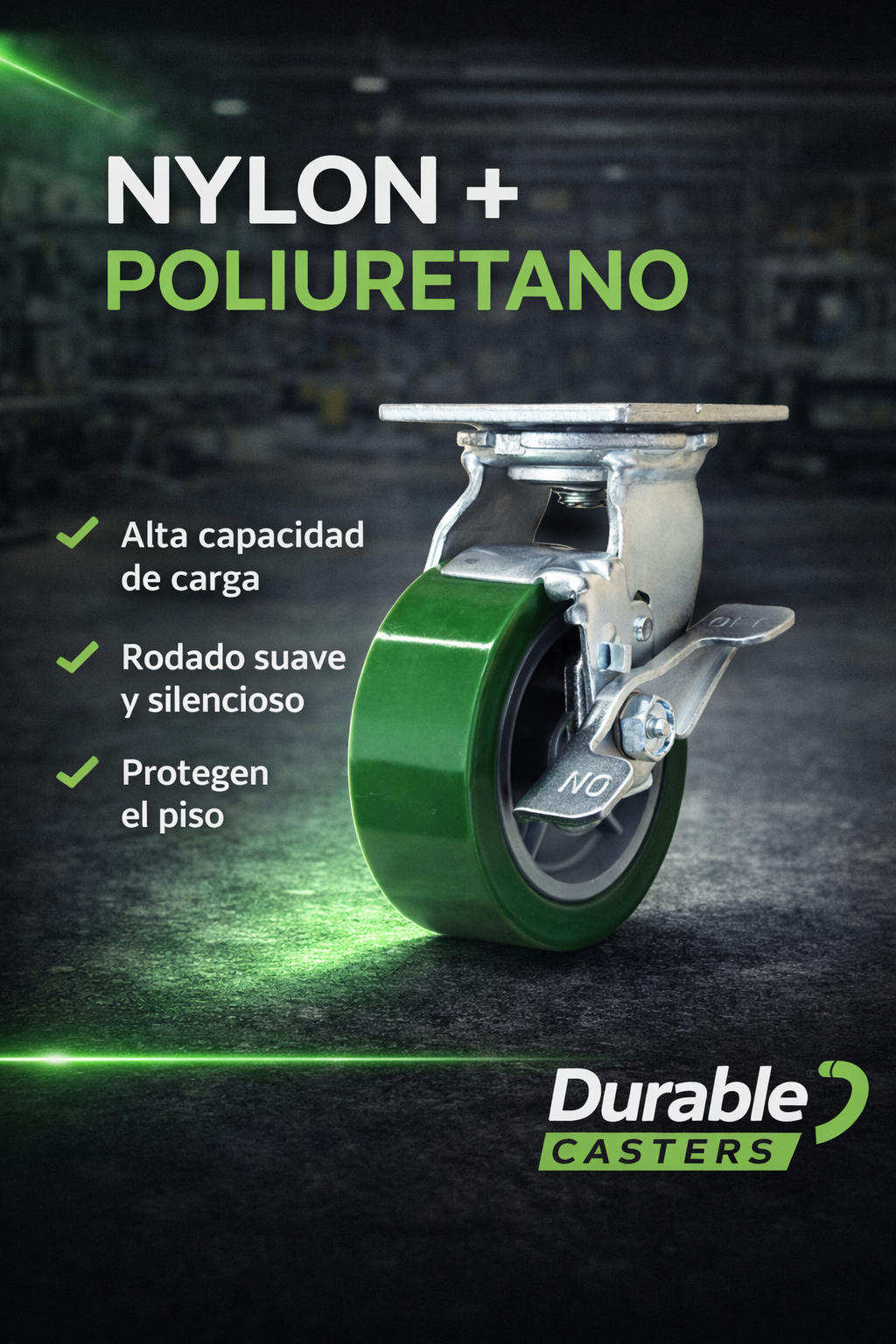 rodajas nylon con poliuretano en mexico