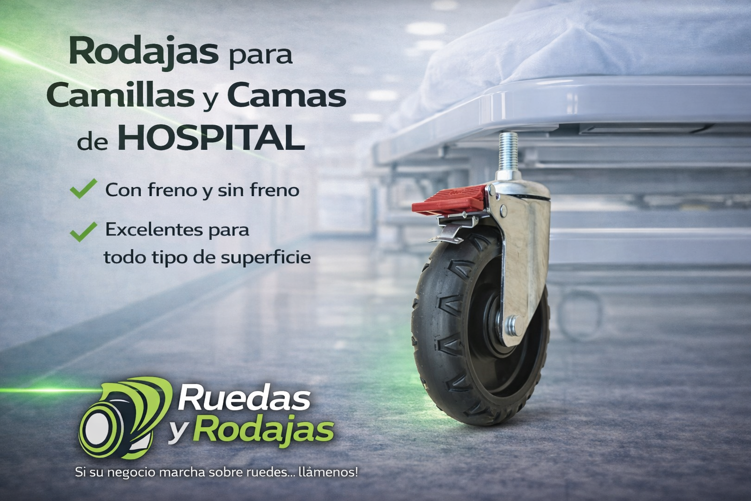 rodajas para camillas en mexico