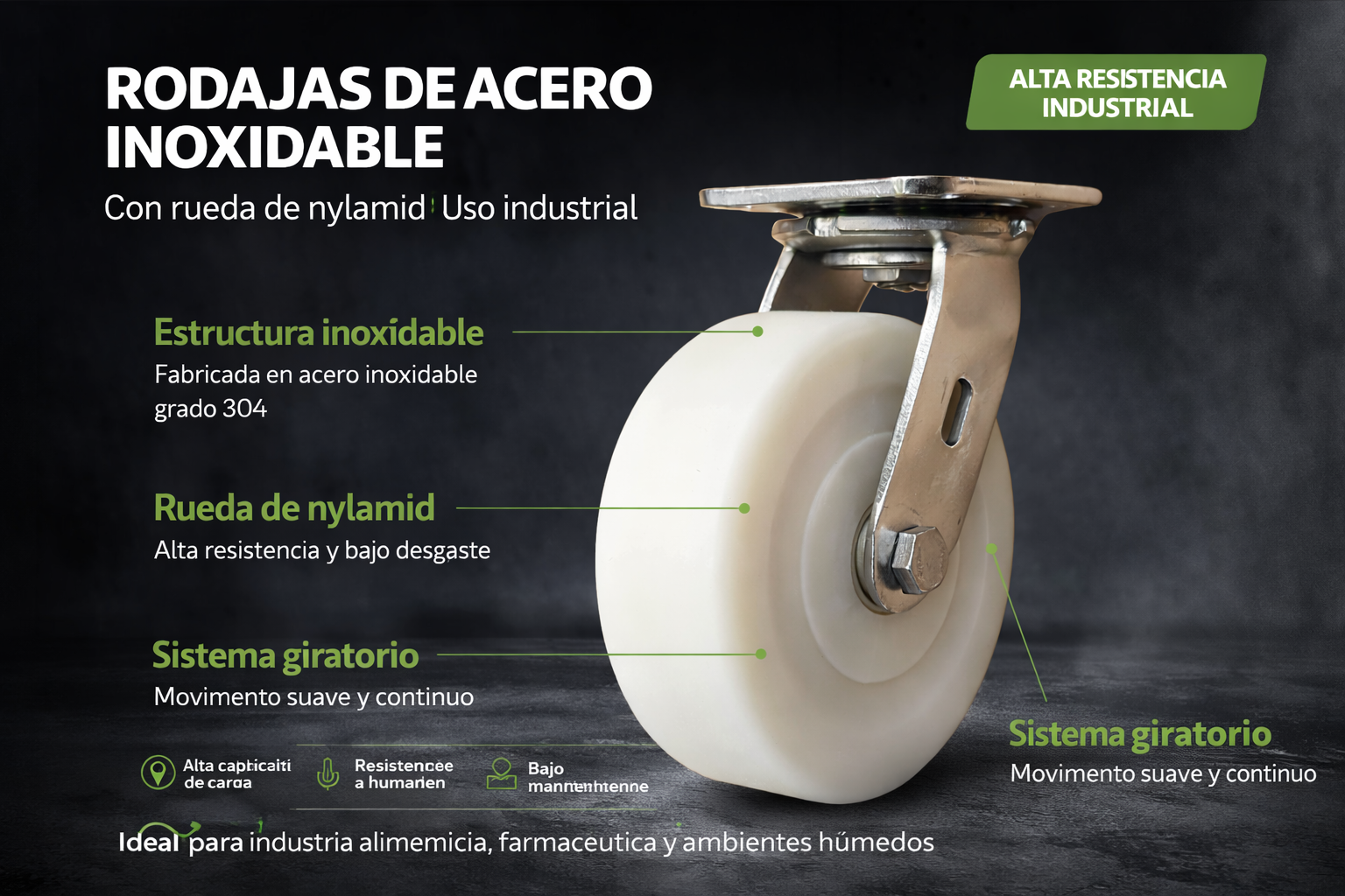 rodajas de acero inoxidable en mexico