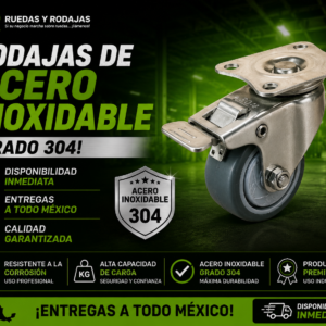 Rodajas de Acero Inoxidable en México | Alta Resistencia Industrial