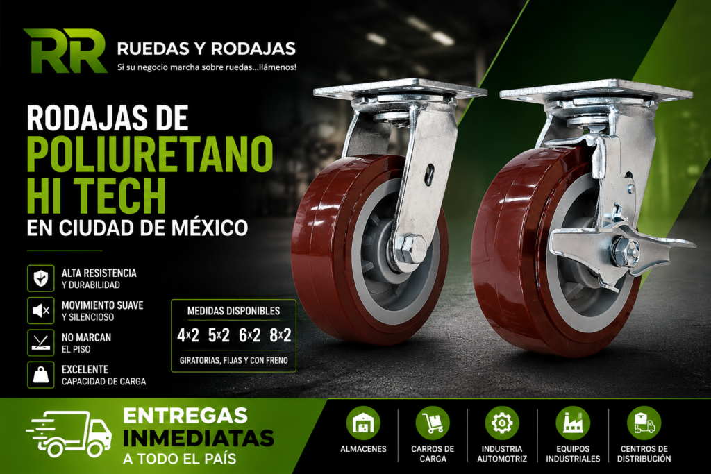 rodajas de poliuretano hi tech en ciudad de mexico