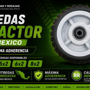 Ruedas tipo Tractor Industriales